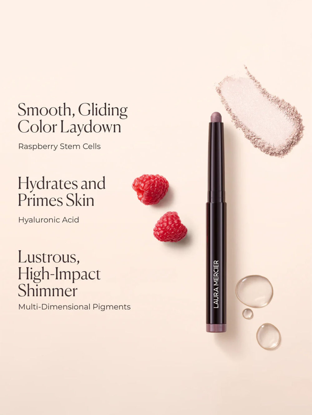 Laura Mercier Caviar Stick Eye Colour Eyeshadow in Rose Gold 0.5g