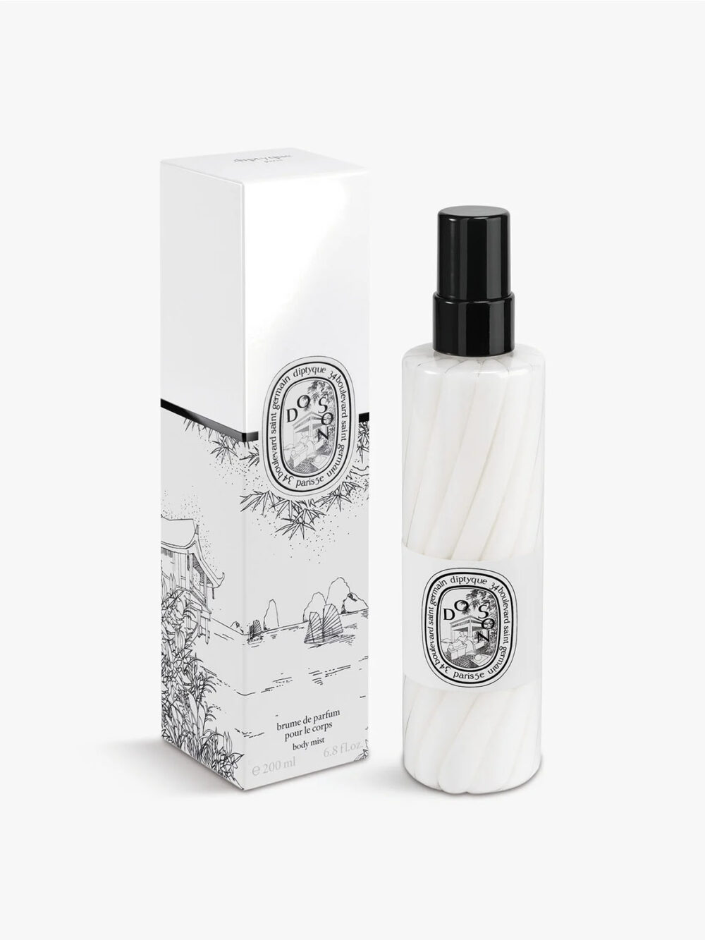 Diptyque Eau Rose Hand & Body Lotion -200ml (repacked, unused)