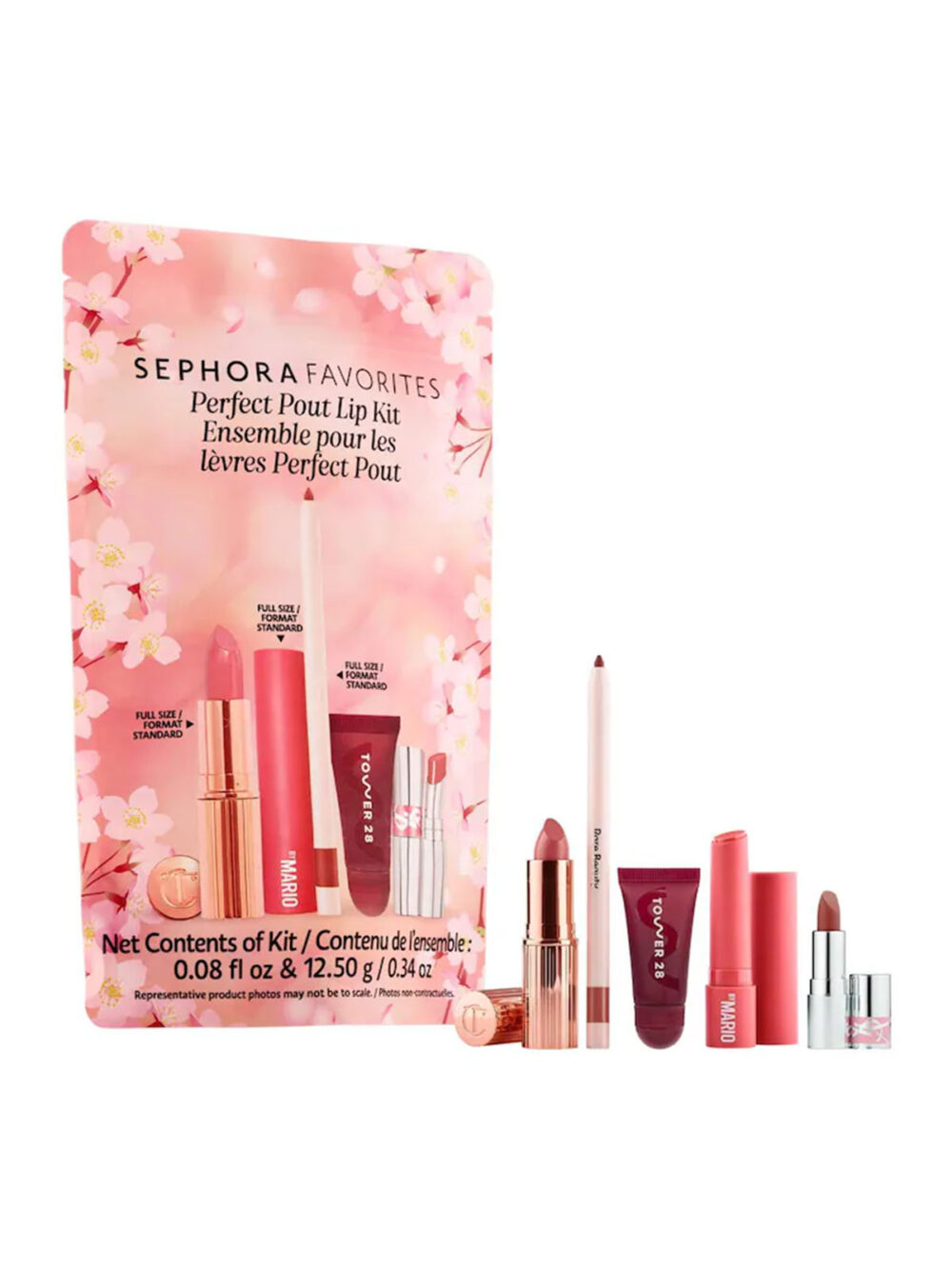 Sephora Favorites Perfect Pout Lip Kit -12.50g